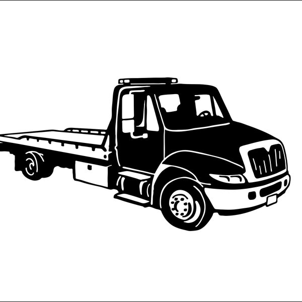 Flatbed Truck Print - Etsy UK