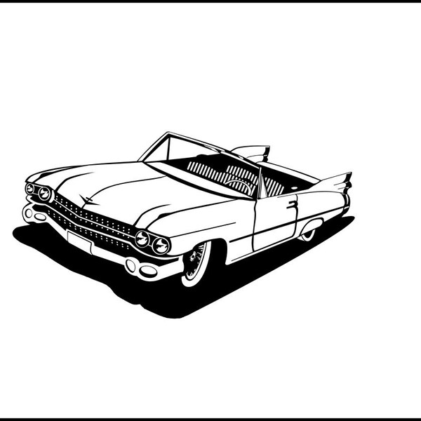 Cadillac Svg Png - Etsy