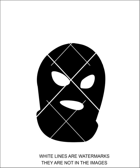 Mask Robber Mask Ski Mask Thief Robbery Mask Mask Etsy