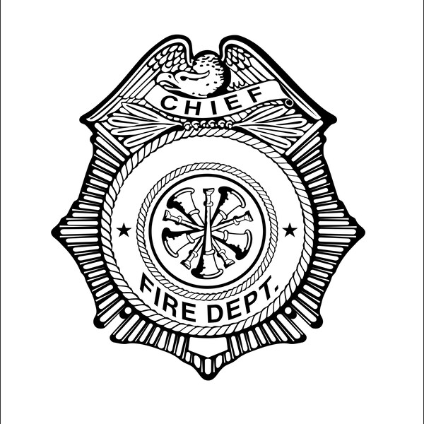 Firefighter Captain Svg - Etsy Ireland