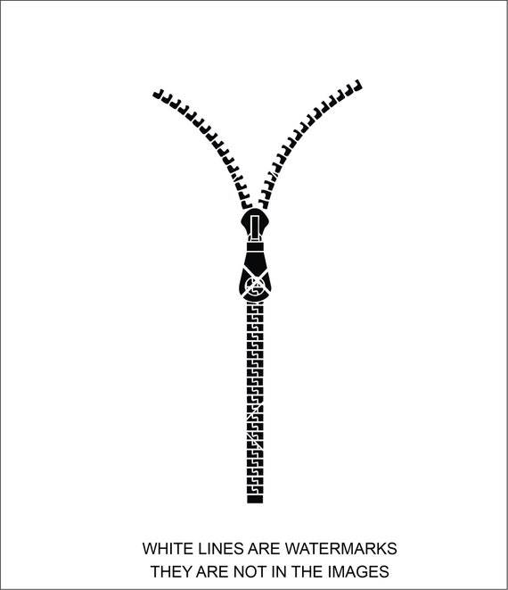 Zipper Zip up Sew on Zipper Clothes Zipper Coat Zipper Etsy