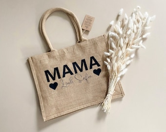 Bolsa para mamãe - Bolsa de juta personalizada