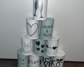 Lancio di lattine personalizzato