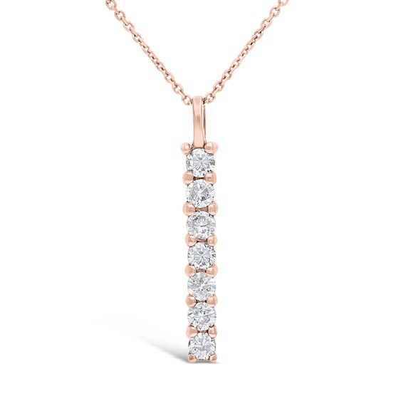 ★PEARLY MORE★ Bar Pendant Magnet Drop Necklace 2402357e.jpg
