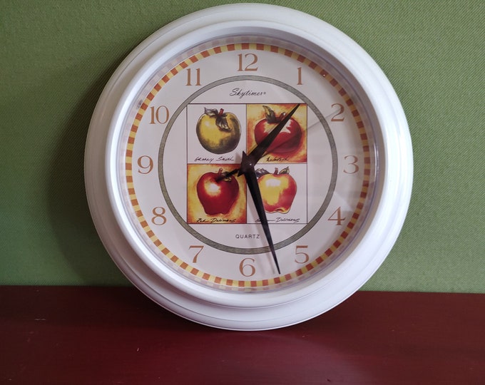 Midcentury Kitchen Clock Vintage Etsy