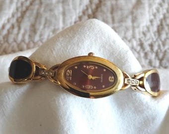 Ladies Goldtone Bracelet Watch