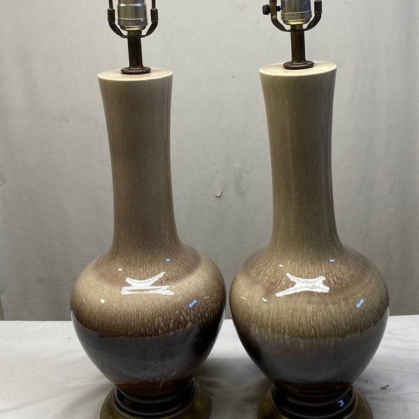 Mid-Century Lamps. Set of 2 Lamps