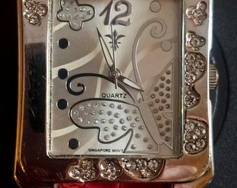 Ladies Watch Butterfly Interchangeable bands