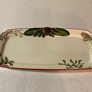 Kerstkoekjestray. Dienblad
