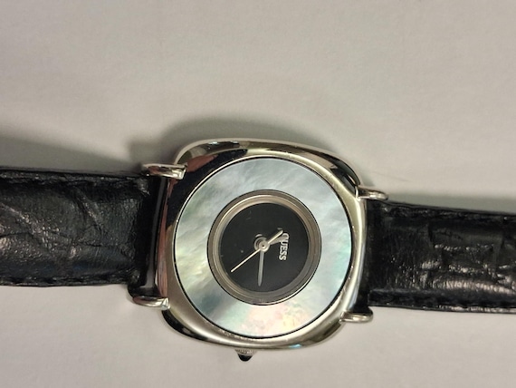 Guess Watch  Mother of Pearl Face Round Watch