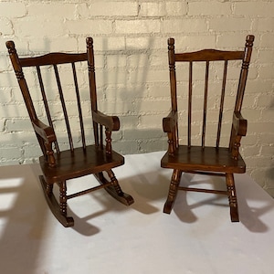 Doll Baby Chairs Wood. 1 or 2 Handmade
