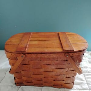 Basketville Picnic Basket - Etsy Canada