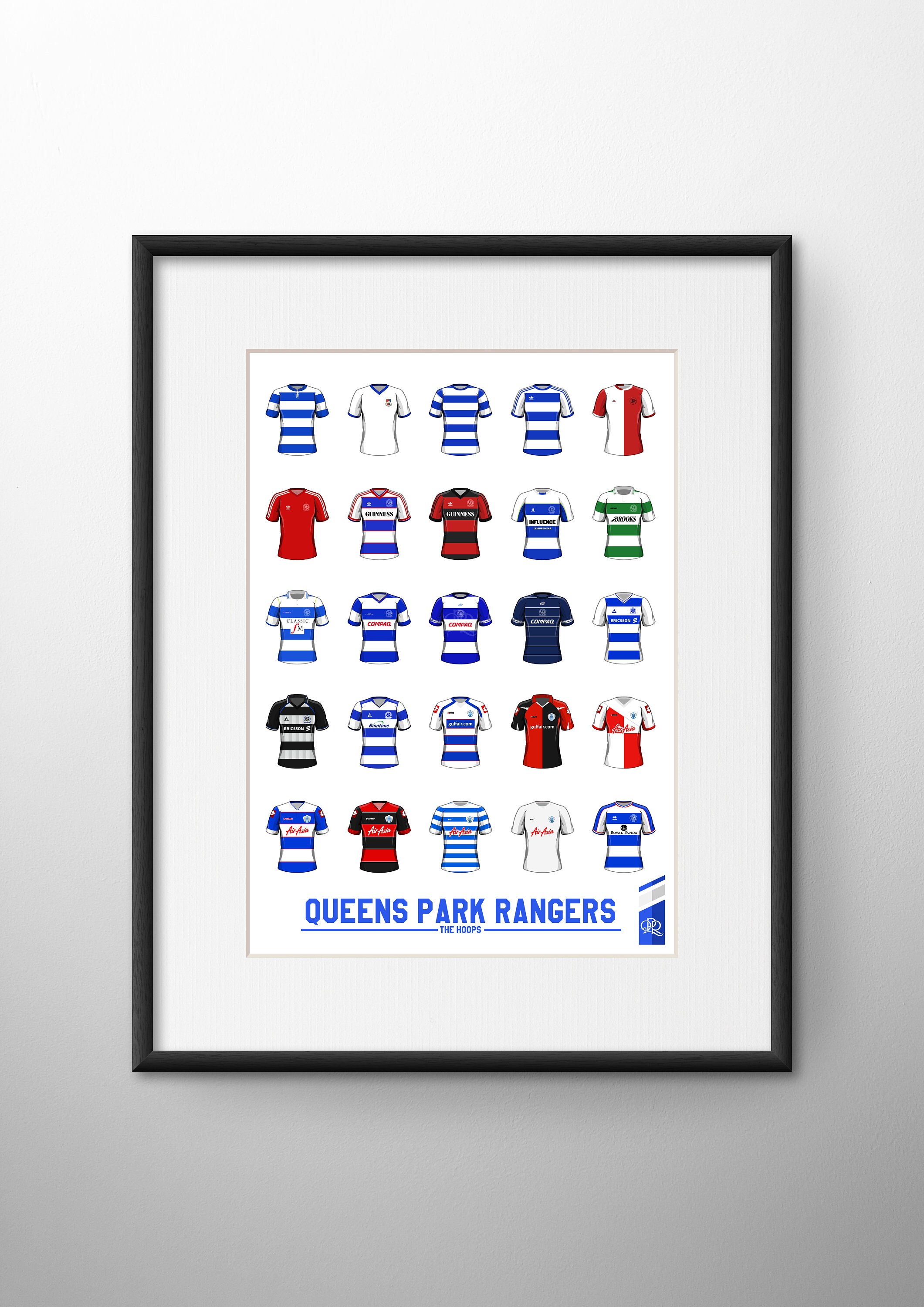 QPR Classic Football Shirts Football 