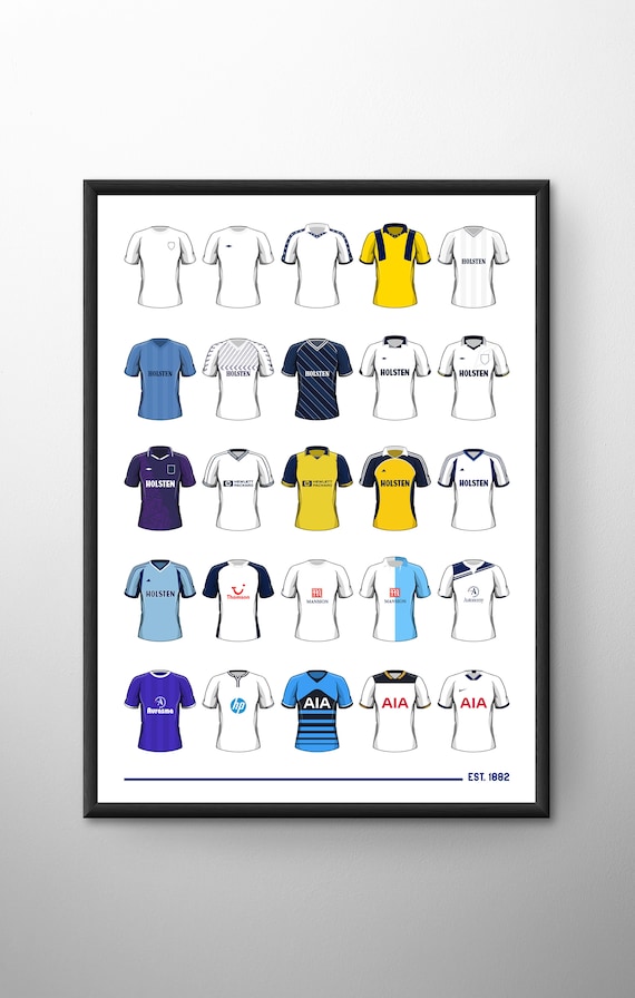 Buy Tottenham Hotspur Shirts, Classic Football Kits
