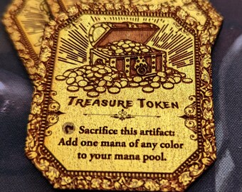 Mtg Treasure Tokens - Etsy