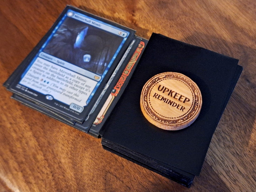 Upkeep Reminder Token, Endstep Reminder Token, Magic the Gathering Upkeep Reminder Etsy