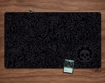 Magic Playmat - Elegant Swamp 23.6&quot; x 13.8&quot; MTG, TCG, Magic The Gathering Playmat