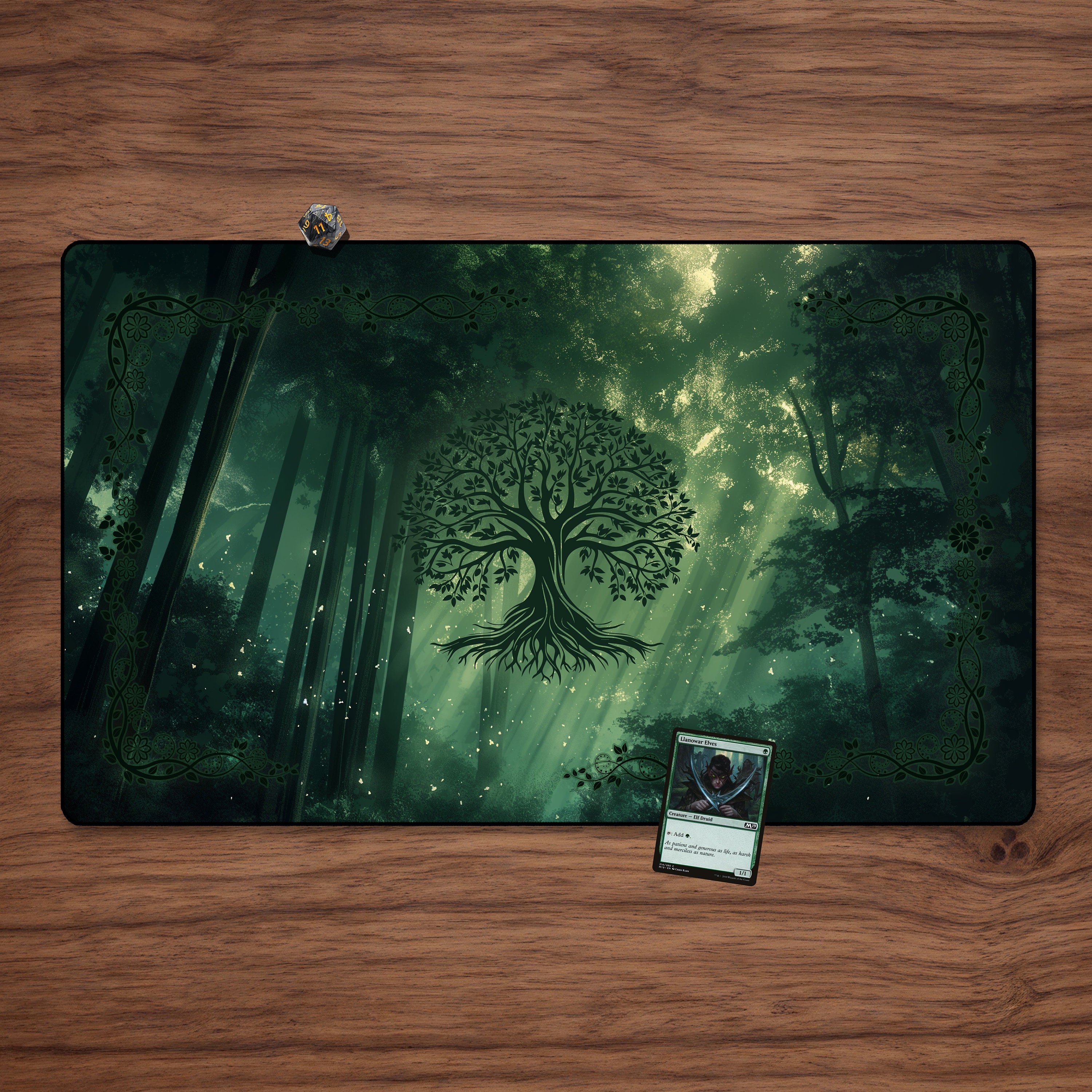 MTG UST 森 プレイマット Ultra PRO: Playmat - Unstable (Forest) - Walmart.com