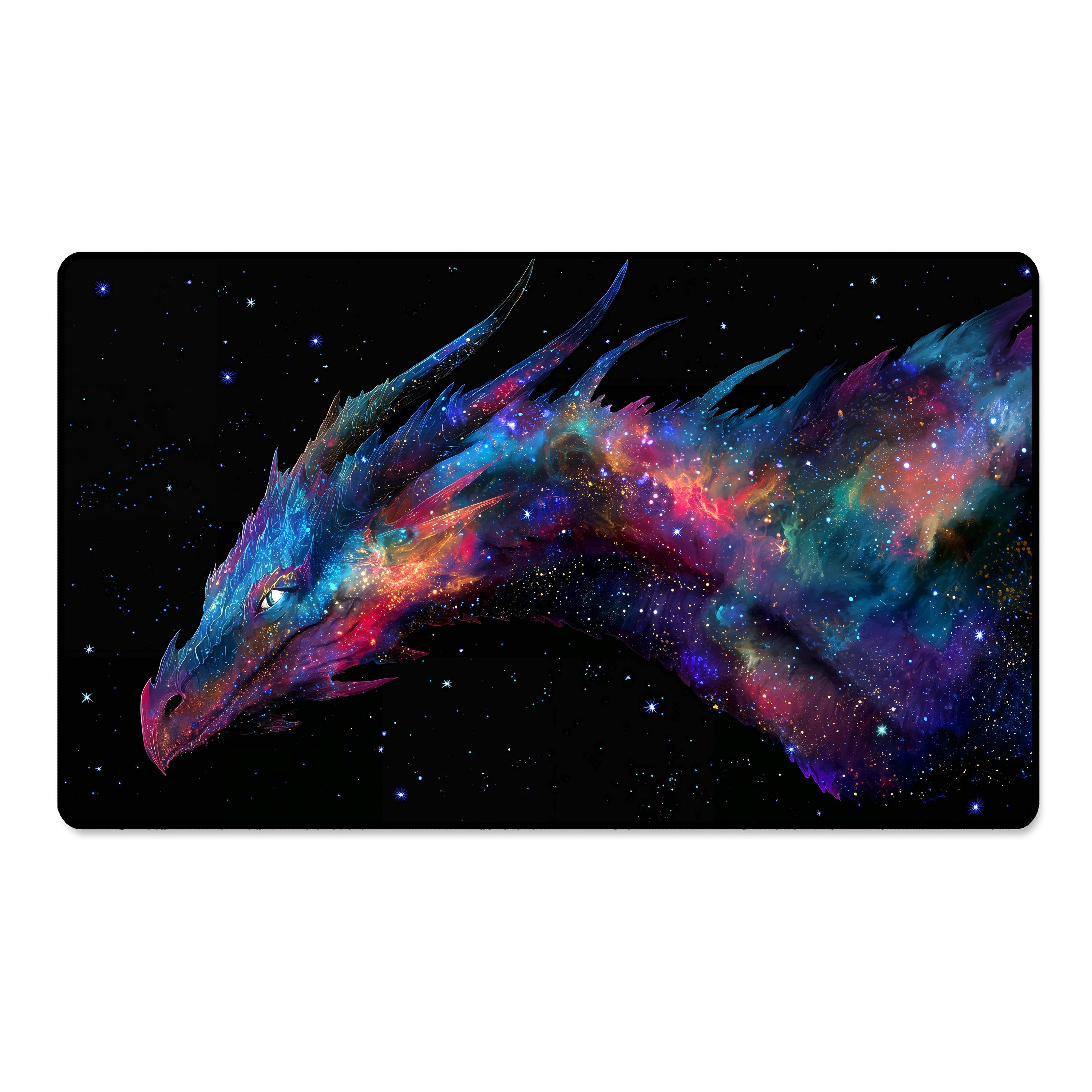 Neverrift TCG Playmat - Deathclaw Dragon - Tappetino Da Gioco Premium 36x60 Cm Con Bordi Cuciti