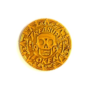Gold Treasure Token: MTG Magic The Gathering Accessory