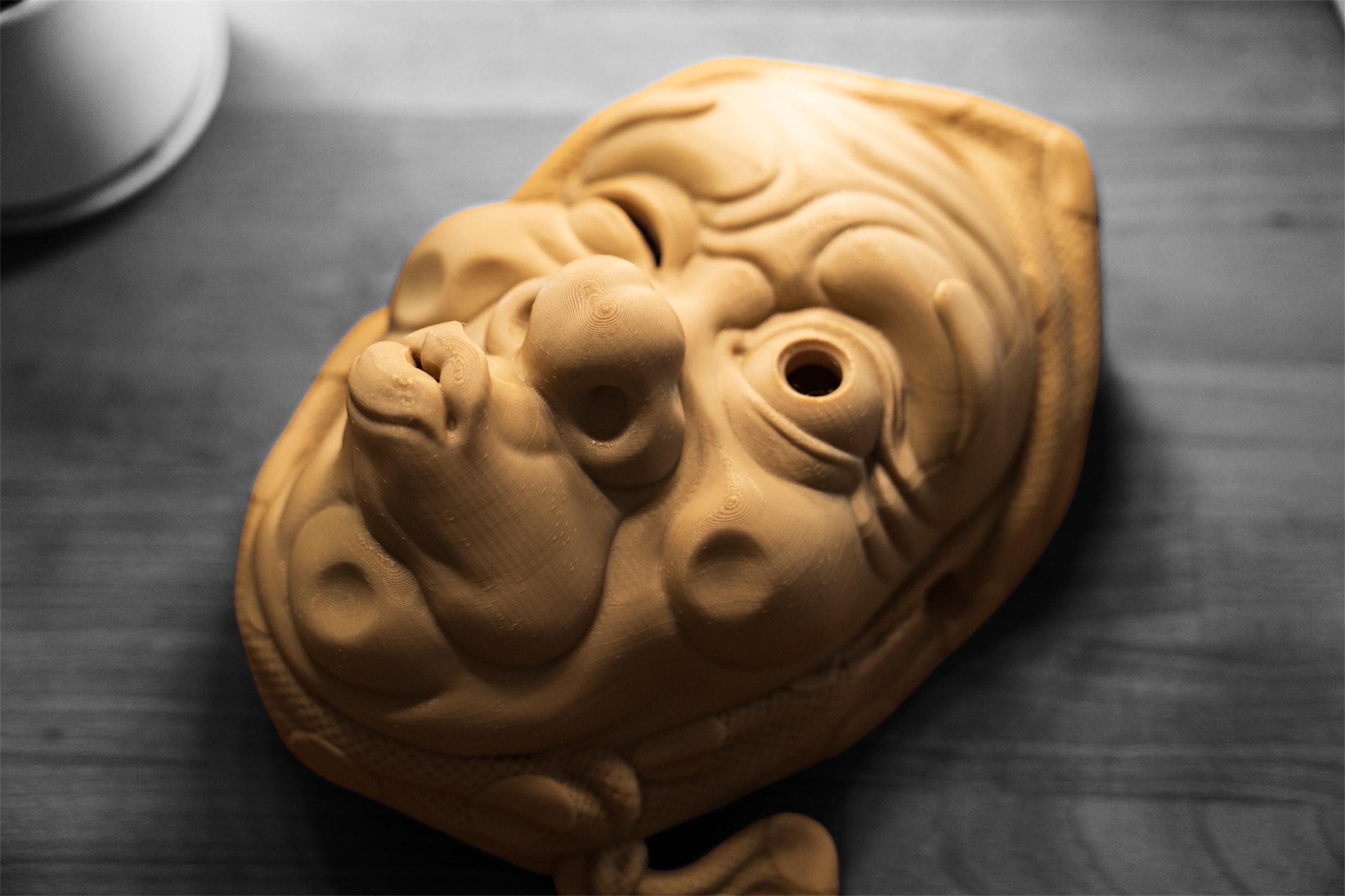 PLASTER MASK◎ART＞石膏像＞ベロッキオ｜顔面像｜◎L8-YA290 Pair of