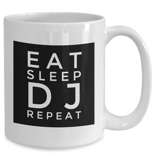Dj coffee mug, disc jokey, spin master, dad DJ, mom Dj brother DJ, for husband, for boyfriend, DJ girlfriend, Dj sister, gift for dj