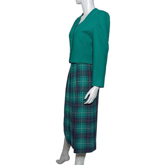 Pendleton Vintage 60s, 70s Virgin Wool Skirt Set,… - image 2