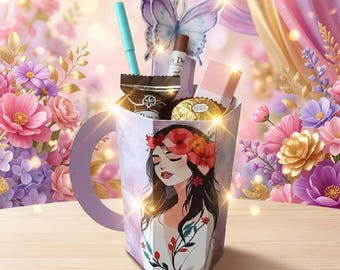 Tazas A4 con Frases Empoderadas – Archivos Digitales Listos para Descargar