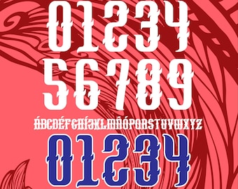 South Korea 2026 Kit Font SVG and PDF