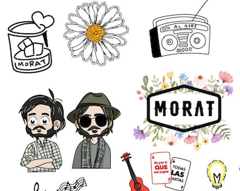 Varios Stickers de Morat