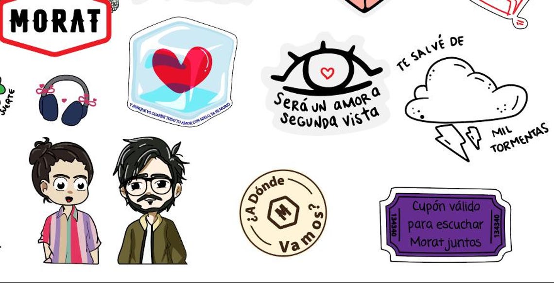 Moracks Sticker Digital Pack Varios Stickers De Morat - Ready to Print - Etsy