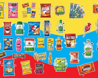 Colombian Everyday Flavor – Digital Sticker Pack (PNG)
