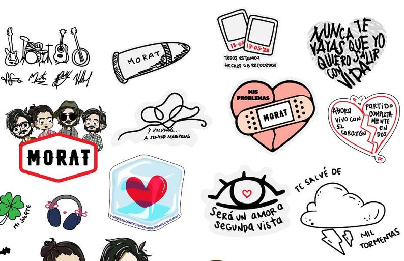 Moracks Sticker Digital Pack Varios Stickers De Morat - Ready to Print - Etsy