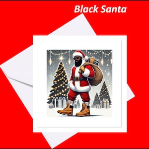 Black Santa Steppin&#39; Into the New Year