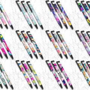 sarkastisches Pen Wrap Epoxy Bundle, Erwachsenen Epoxy Pen Wrap, lustige druckbare Vinyl Designs, Ink Joy Pen Wrap, Sarkasmus Stift Wrap