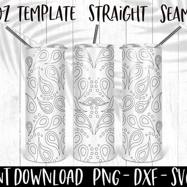 Paisley Tumbler Template svg, Burst Template svg, Burst Tumbler svg, Tumbler Tape Template, peekaboo svg, double sided tape tumbler