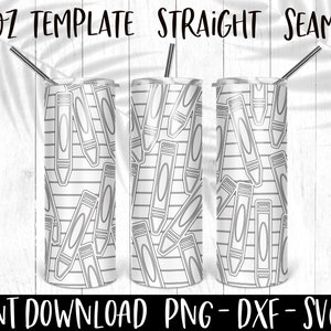Crayon Tumbler Template svg, Burst Template svg, Burst Tumbler svg, Tumbler Tape Template, peekaboo svg, double sided tape tumbler