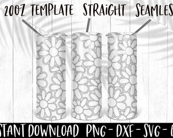 Flower Tumbler Template svg, Burst Template svg, Burst Tumbler svg, Tumbler Tape Template, peekaboo svg, double sided tape tumbler