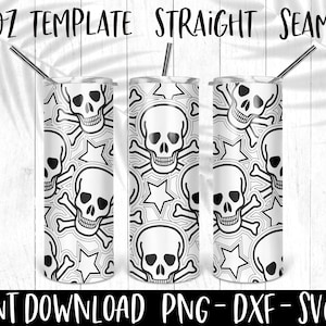 Skull and Crossbones Tumbler Template svg, Burst Template svg,Burst Tumbler svg,Tumbler Tape Template,peekaboo svg,double sided tape tumbler