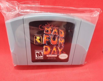 Conker's Bad Fur Day - N64 Game Cartridge