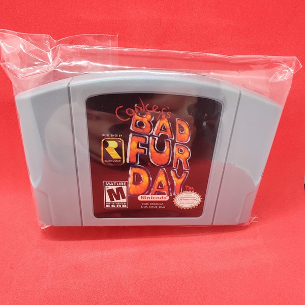 Conker's Bad Fur Day - N64 Game Cartridge