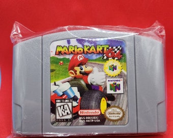 Kart Mario 64 - N64 Game Cartridge