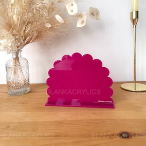 Scalloped Moon Arch - Acrylic Blank Table Sign