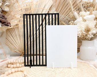 Double Gateway Rectangle Acrylic Table Sign - Rectangle