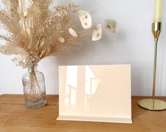 Rectangle - Acryl Blank Tischschild