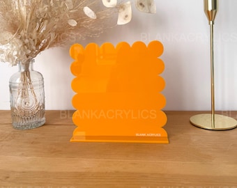 Jakobsmuschel Rechteck - Acryl Tischschild
