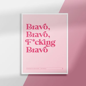 The Real Housewives of Beverly Hills (RHOBH) | Denise Richards | Bravo, Bravo, F*cking Bravo | Poster Art Print | Digital Download