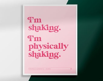 The Real Housewives of Salt Lake City (RHOSLC) | Lisa Barlow | I’m shaking. I’m physically shaking. | Poster Art Print | Digital Download