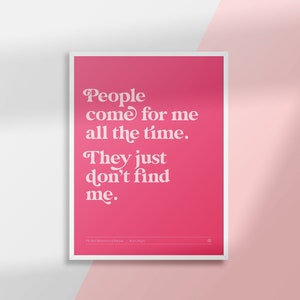 The Real Housewives of Potomac (RHOP) | Karen Huger | People come for me all the time | Poster Print | Digital Download