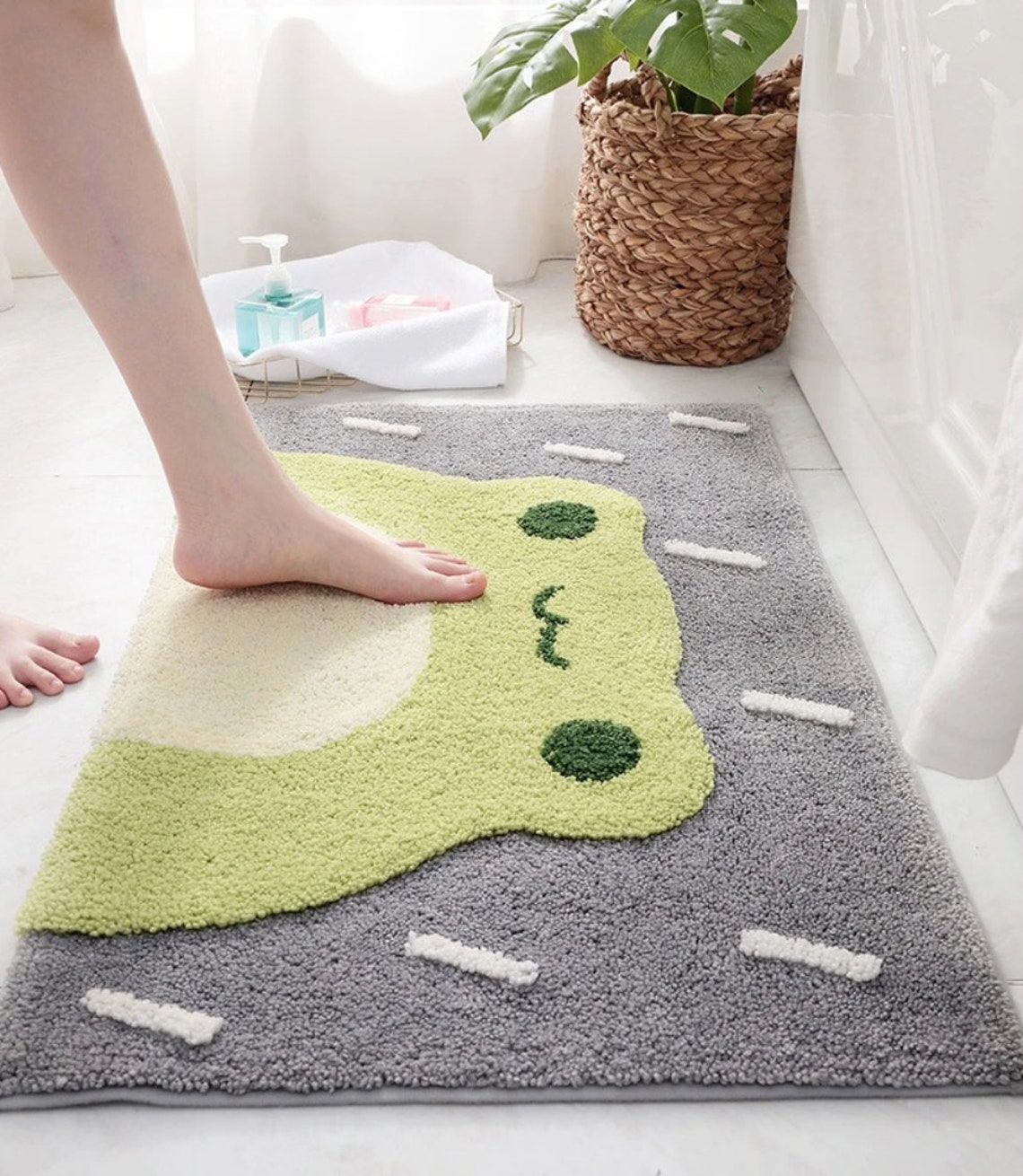 CUTE Kawaii Bath Mat Home Decoration Door Mat Non-slip - Etsy